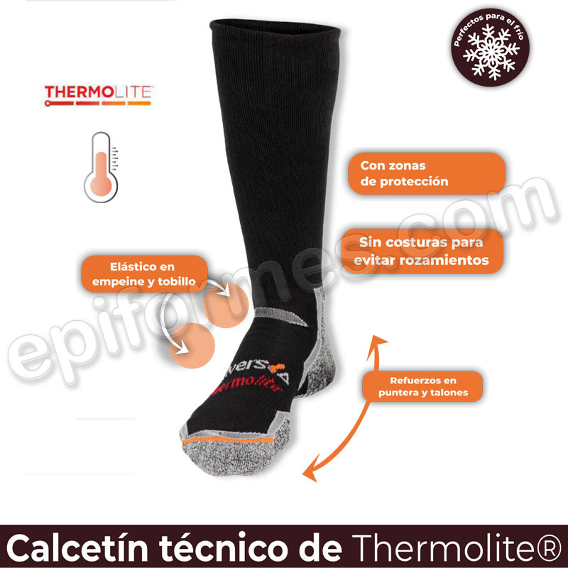 CALCETIN TECNICO THERMOLITE LARGO HASTA LA RODILLA
