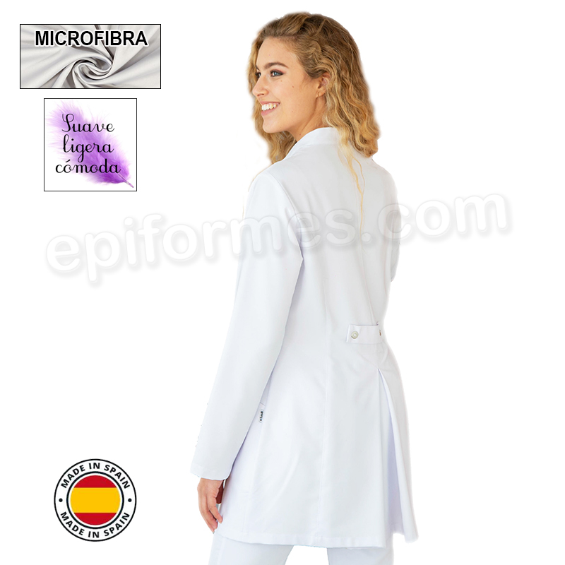 Bata clásica blanca barata mujer. Compra online uniforme sanitario