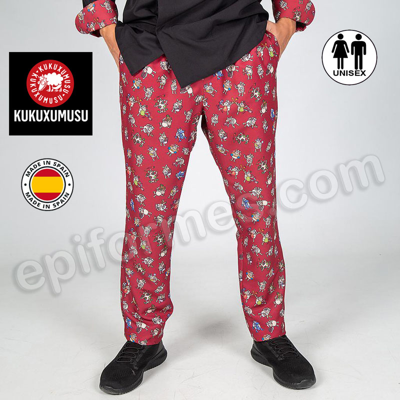 Pantalón de cocinero cómodo de gran calidad