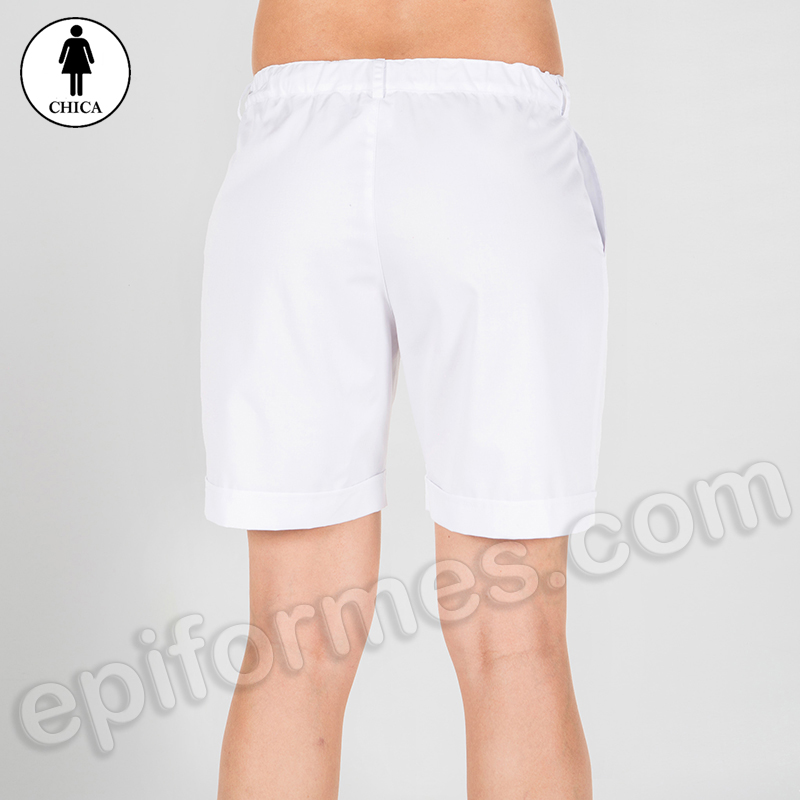 bermudas blancas mujer