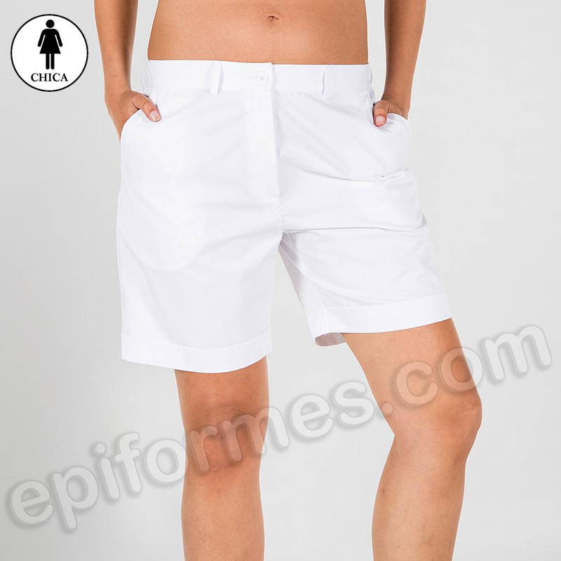 bermudas mujer blanco