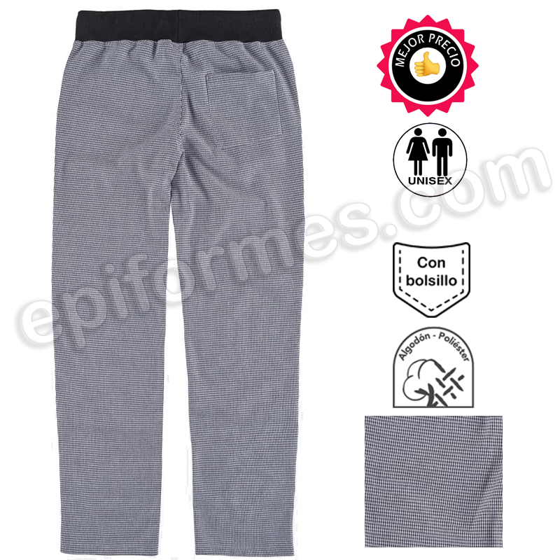 Pantalones Cocina Hombre Pantalones De Trabajo Profesionales 100