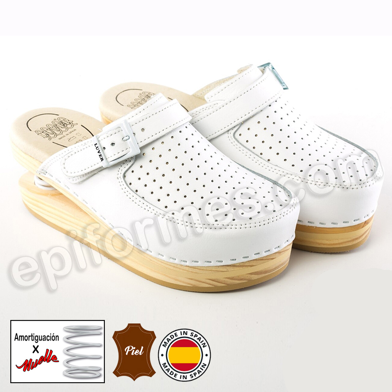 Zuecos De Madera Luver Zuecos Con Muelle LUVER Cómodos Y Estilo
