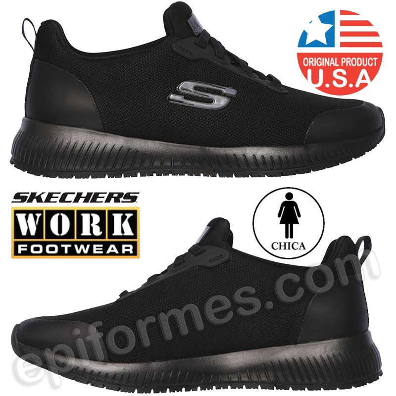 zapatos skechers de trabajo para mujer originales