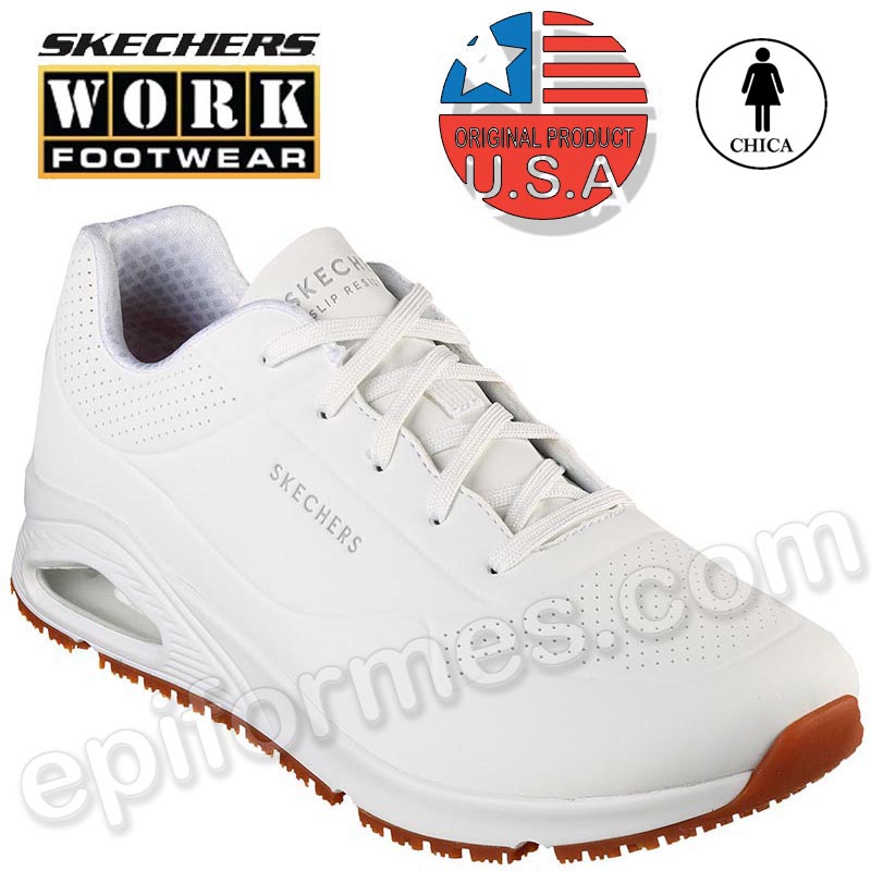 zapatos skechers de trabajo para mujer originales