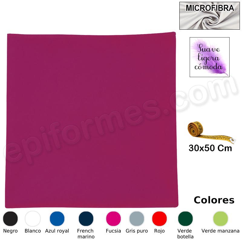 Toalla microfibra 30x50 Cm