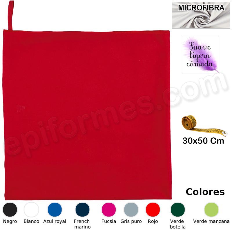 Toalla microfibra 30x50 Cm