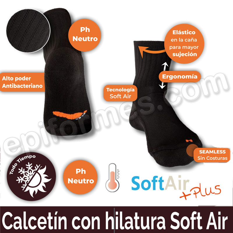 Calcetín hilatura Soft Air