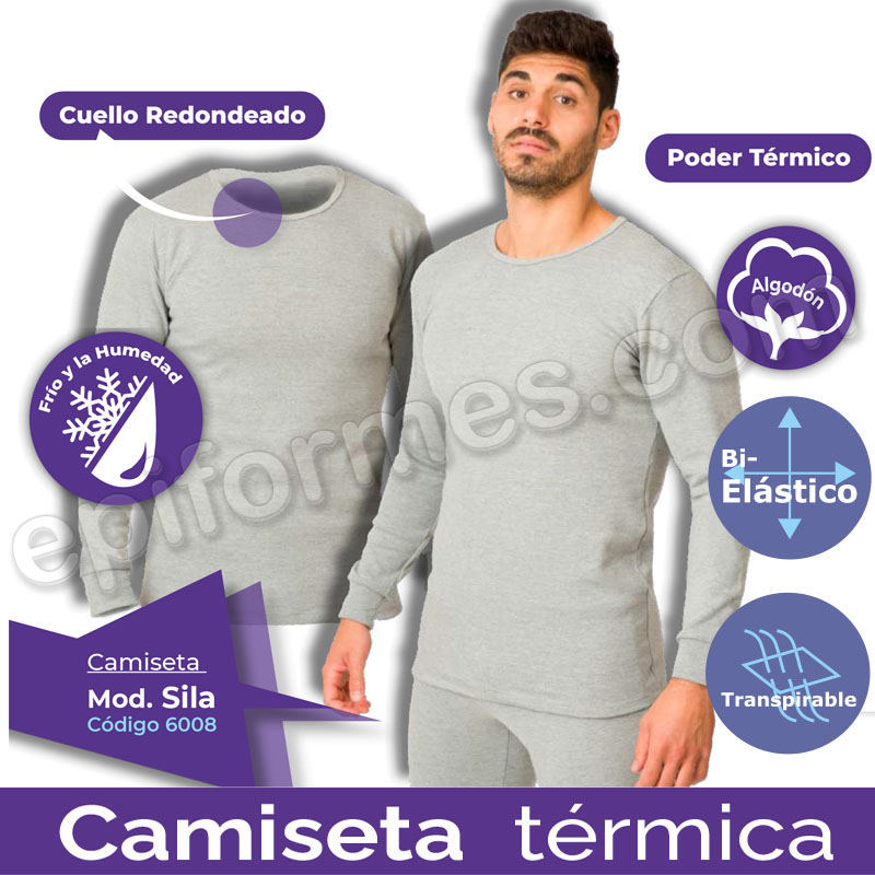 Camiseta interior felpa