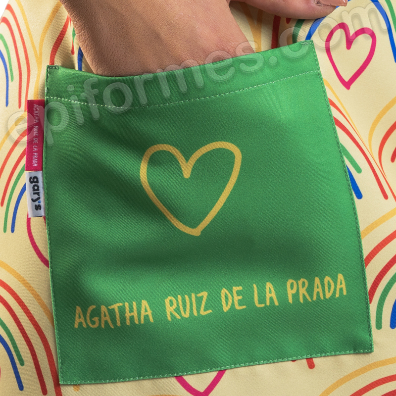 Casulla maestra de Agatha Ruiz de la Prada