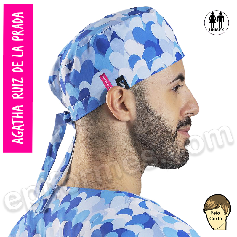 Gorro sanidad Agatha Ruiz de la Prada, azul