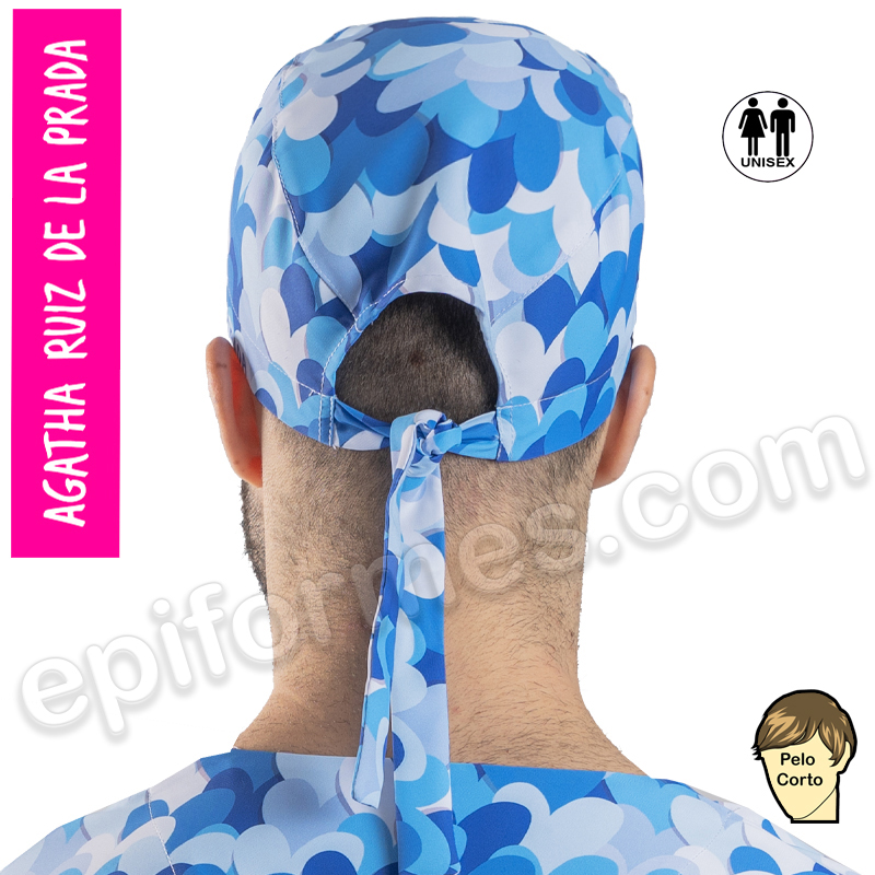 Gorro sanidad Agatha Ruiz de la Prada, azul