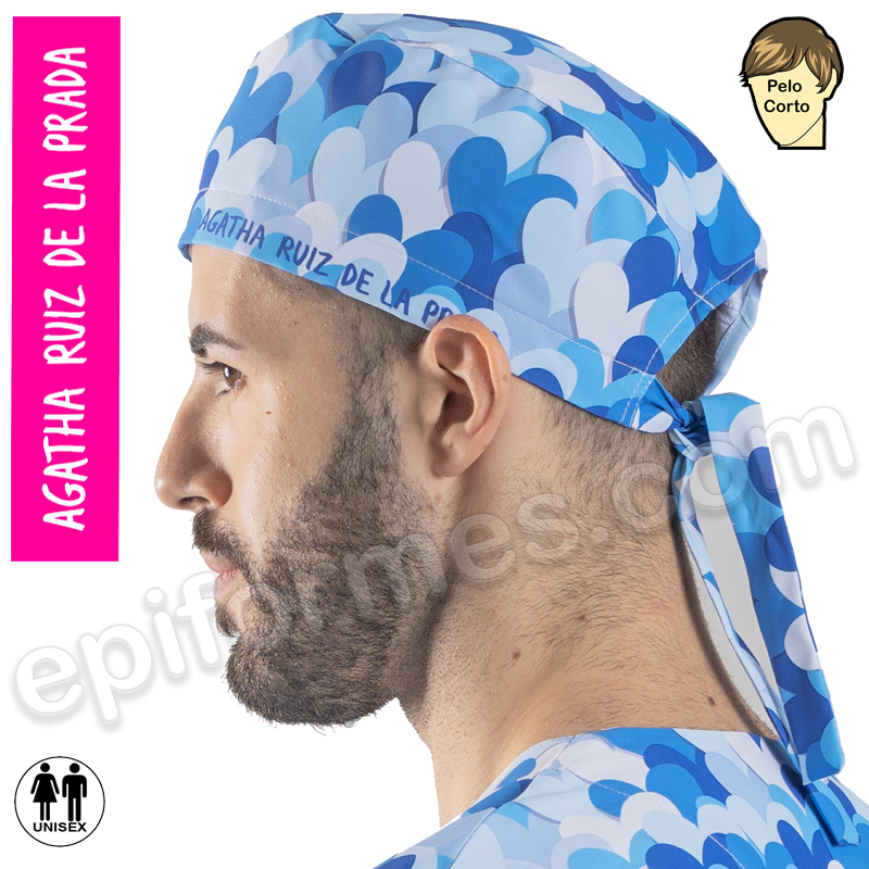 Gorro sanidad Agatha Ruiz de la Prada, azul