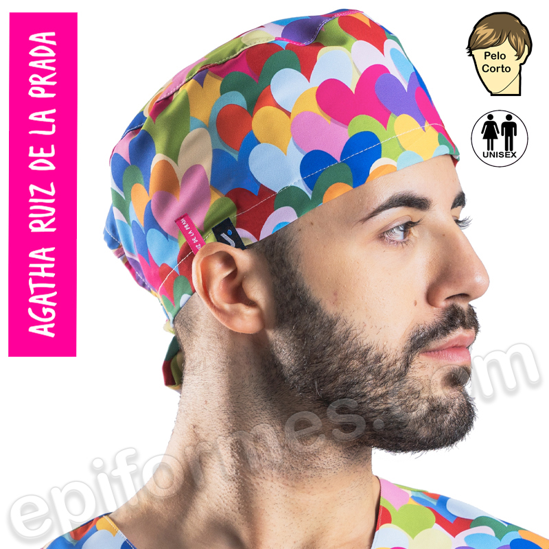 Gorro sanidad Agatha Ruiz de la Prada, multicolor