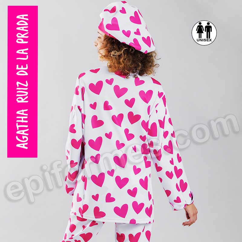 Chaqueta cocina Agatha Ruiz de la Prada corazones