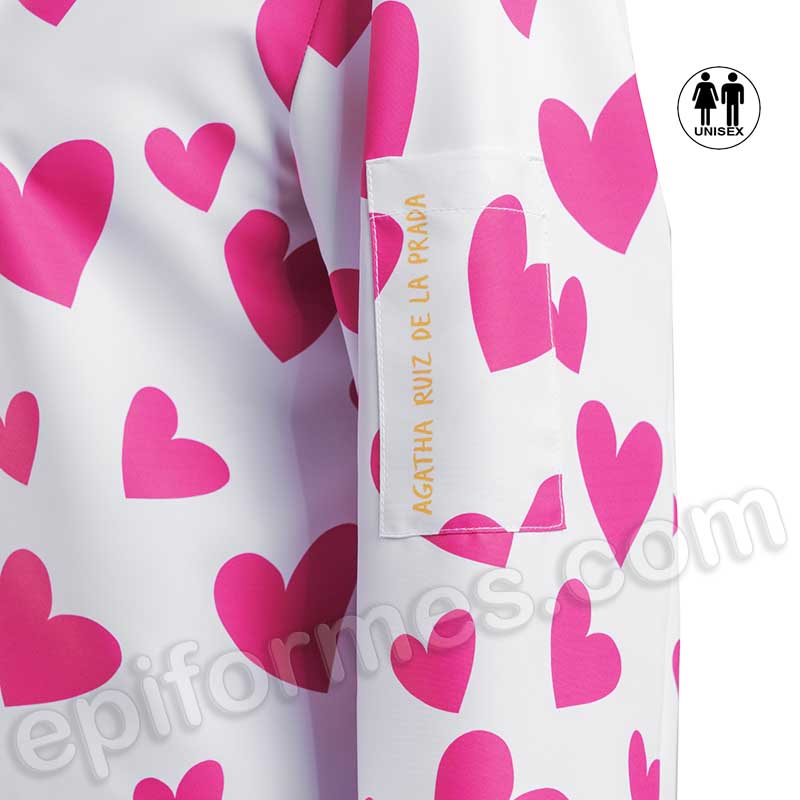 Chaqueta cocina Agatha Ruiz de la Prada corazones