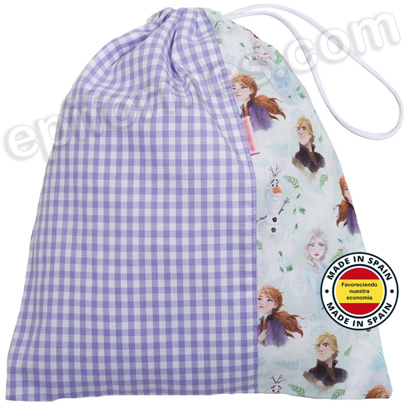 Bolsa de merienda o de muda, estampado Frozen