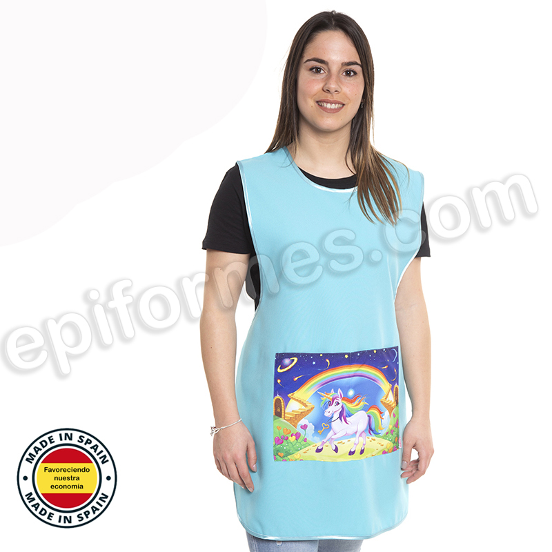 Estola maestra estampada unicornio