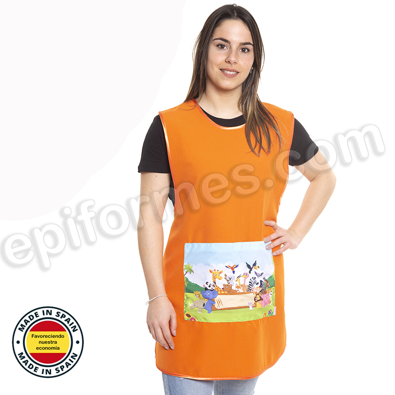 Estola maestra estampada zoo