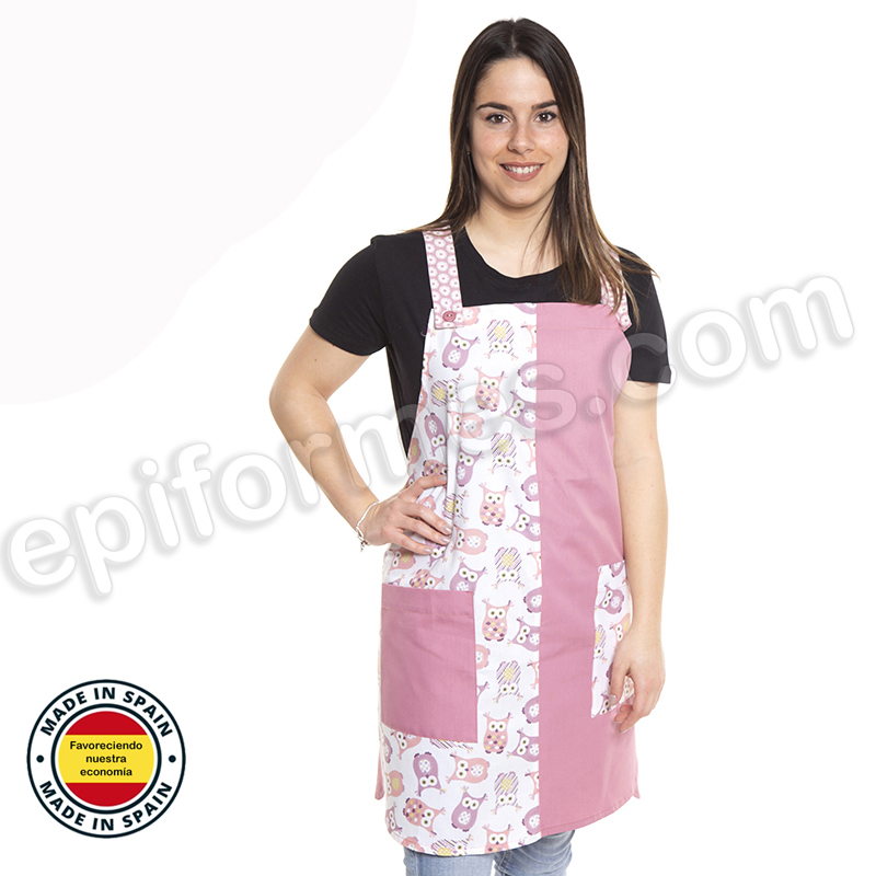 Estola maestra estampada buhos