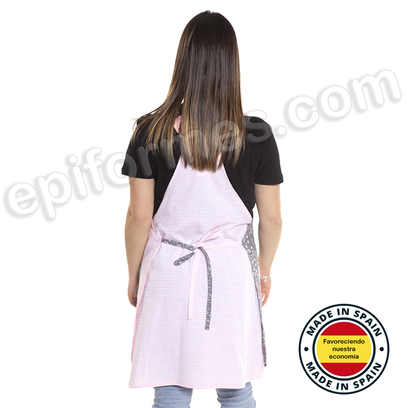 Estola maestra estampada flor rosa