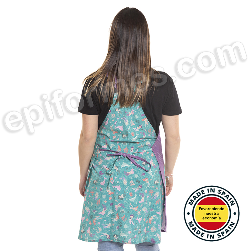 Estola maestra estampada sirenas