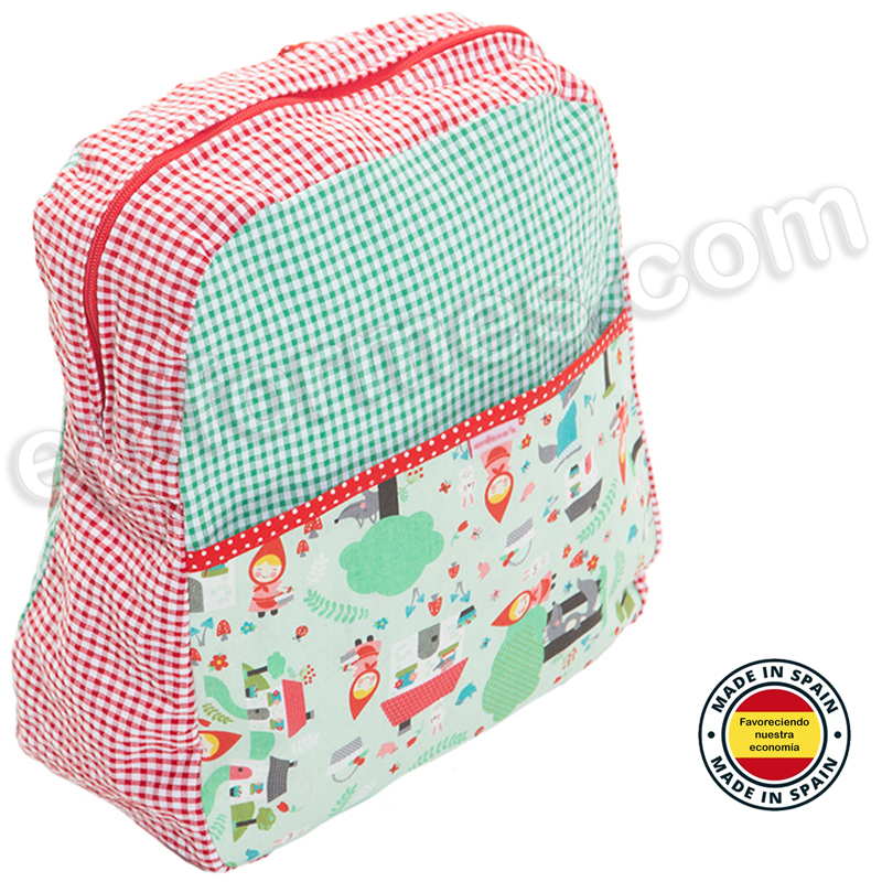 Mochila infantil caperucita