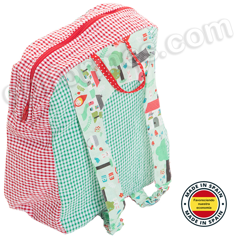 Mochila infantil caperucita