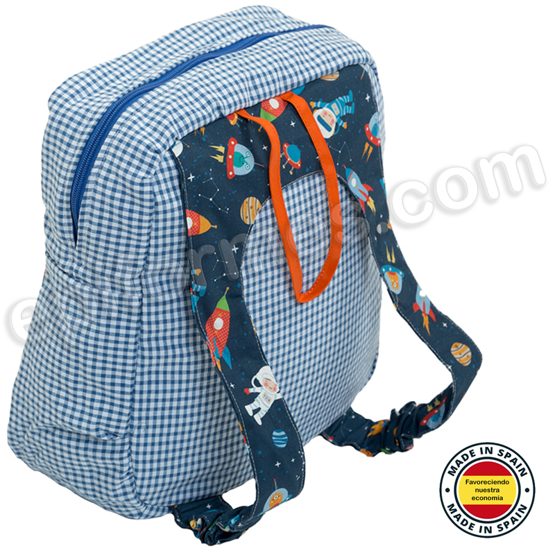 Mochila infantil espacio