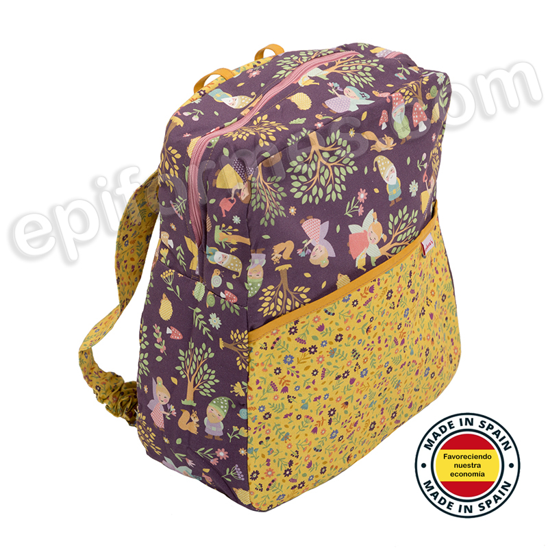 Mochila infantil gnomo