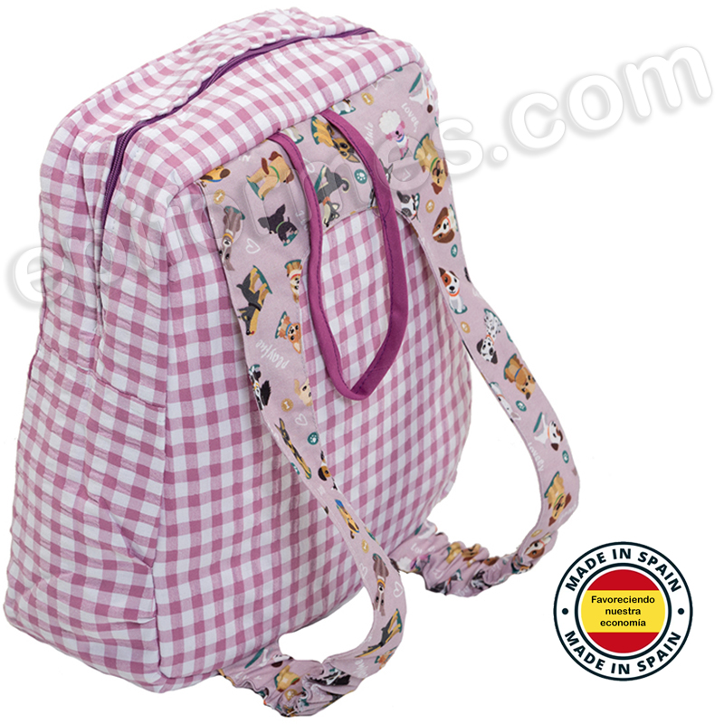 Mochila infantil mascotas