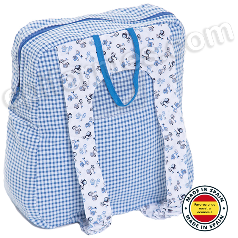 Mochila infantil motos