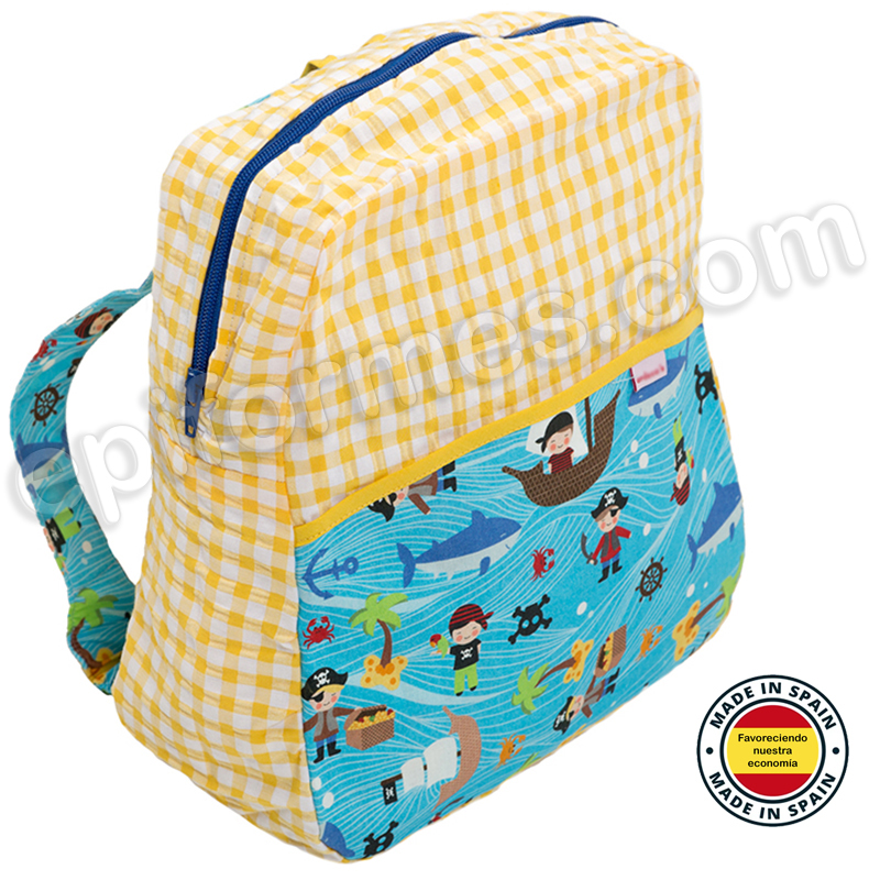 Mochila infantil piratas