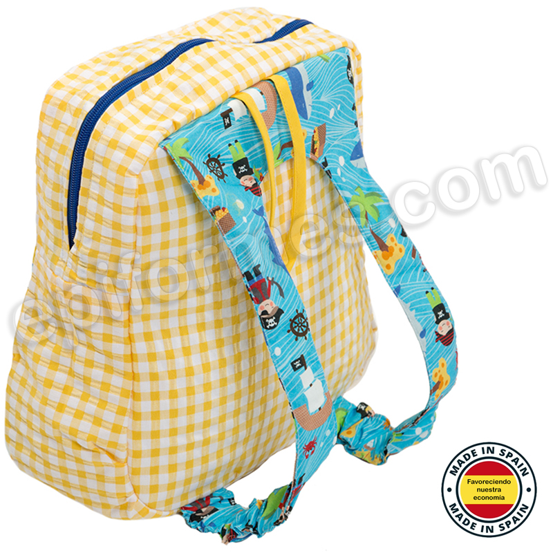 Mochila infantil piratas