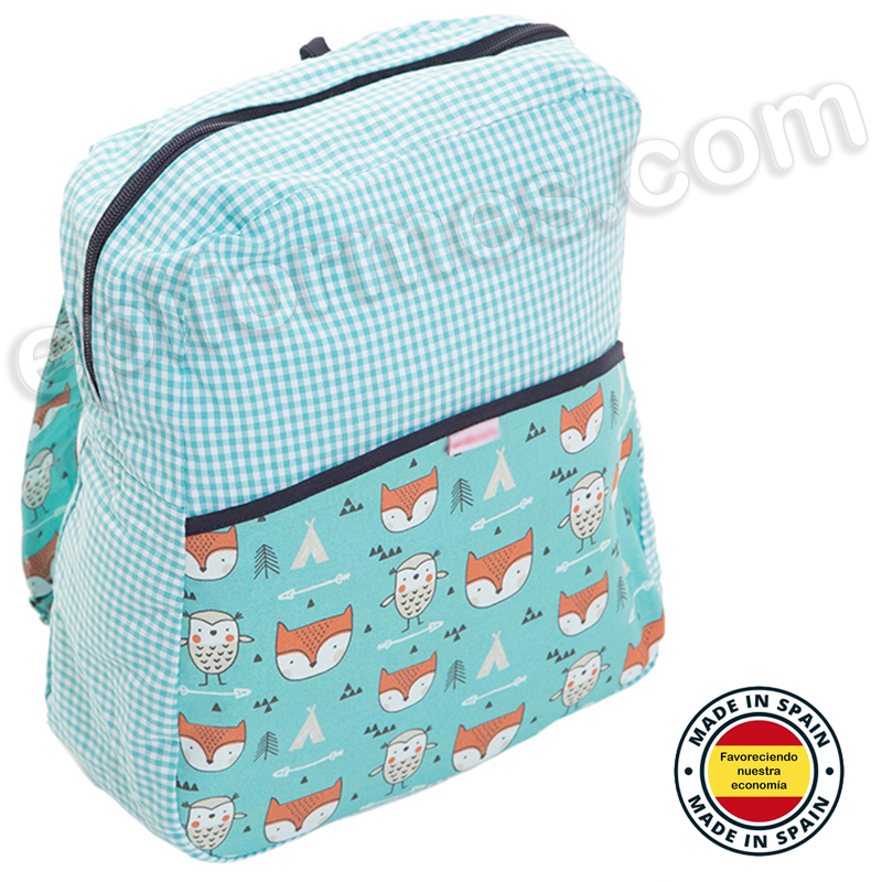 Mochila infantil zorros