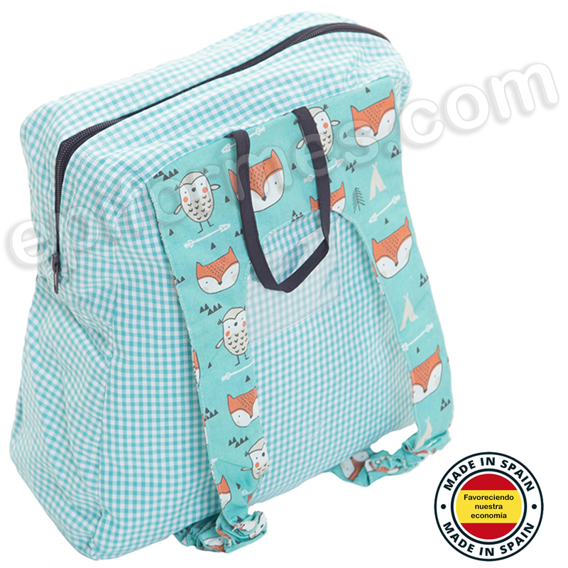 Mochila infantil zorros