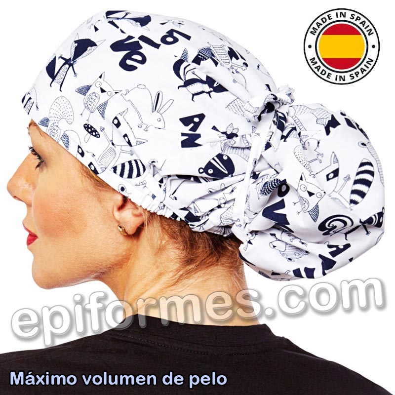 Gorro cirujano Love MÁXIMO VOLUMEN DE PELO