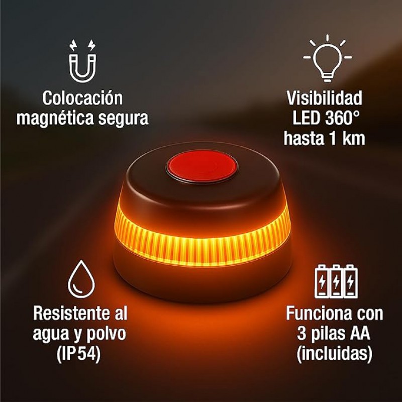 Baliza V16 Homologada, autorizada DGT