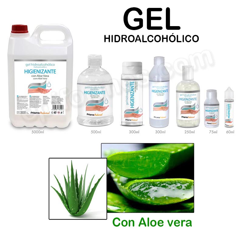 Gel hidroalcohólico (Olor agradable)