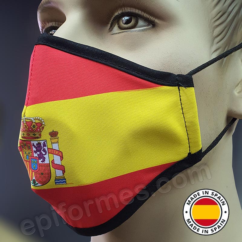 Mascarilla HOMOLOGADA BANDERA ESPAÑA