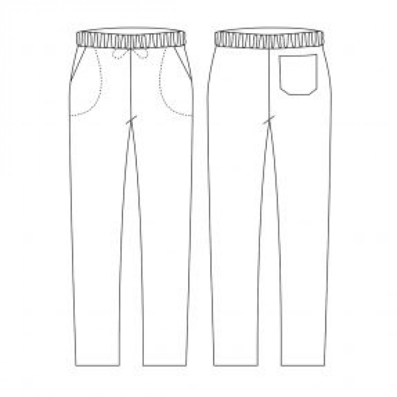 Pantalon chef cocina camuflaje