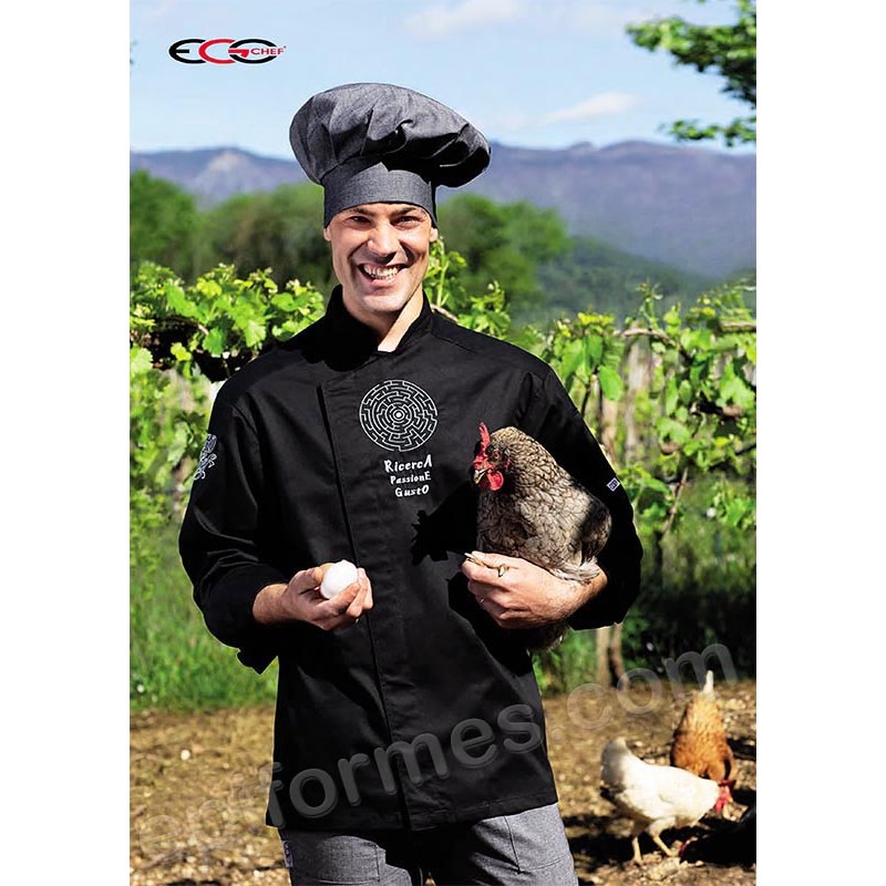 Chaqueta cocina laberinto