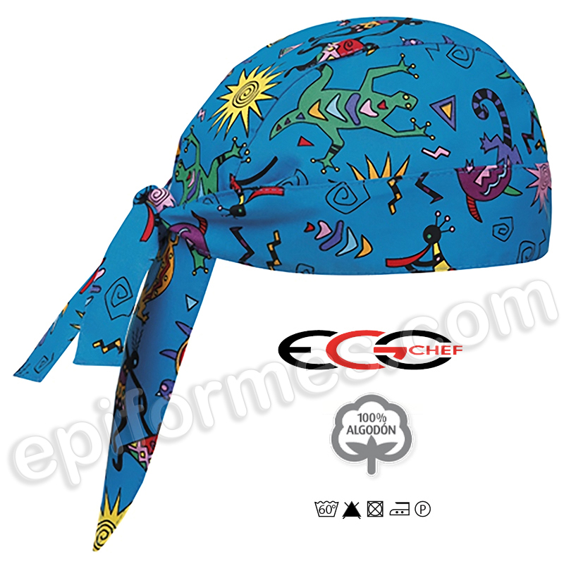 Bandana de cocinero egochef  tribal