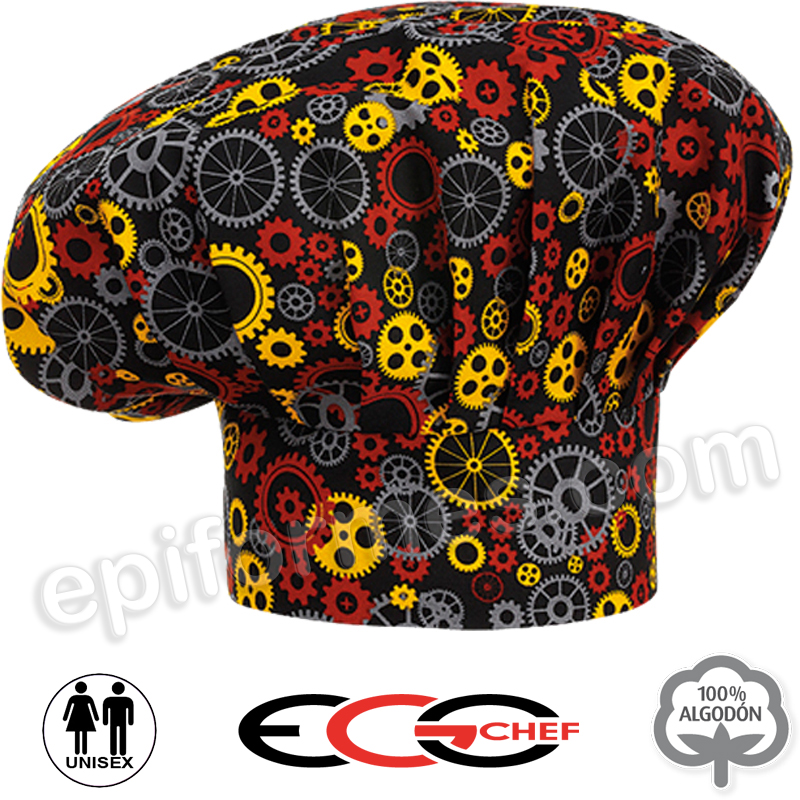 Gorro egochef engranajes