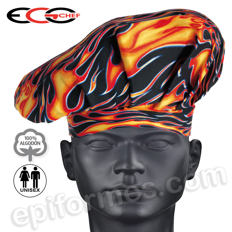 Gorro Cocina Flames