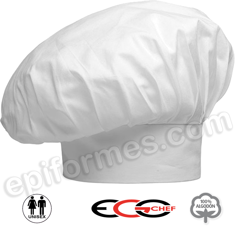 Gorro Cocina White