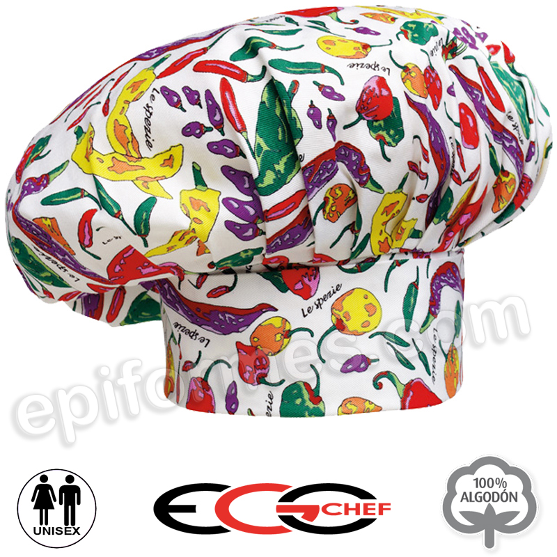 Gorro Cocina  Pimientos