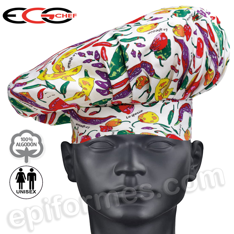 Gorro Cocina  Pimientos