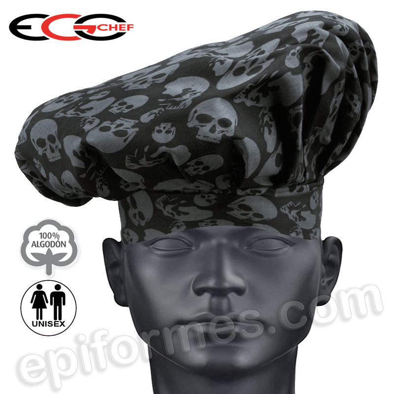 Gorro Cocina Skull