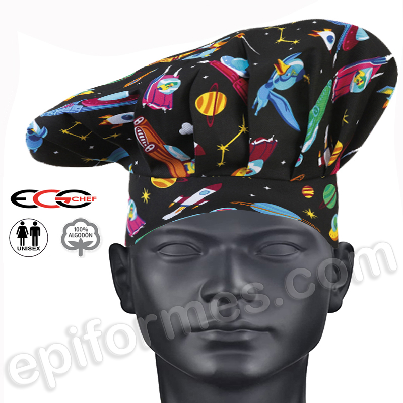 Gorro egochef espacio